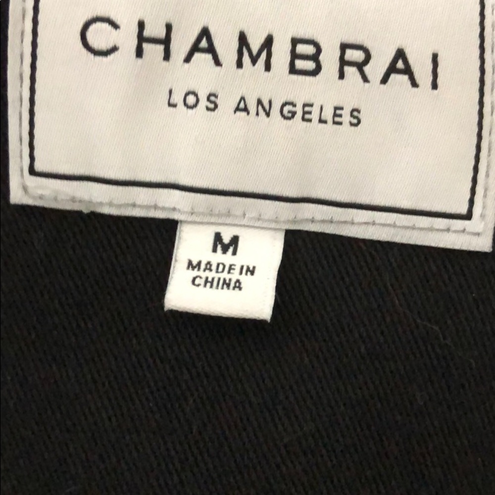 Chambrai Los Angeles Black Jean Jacket - Picture 7 of 8